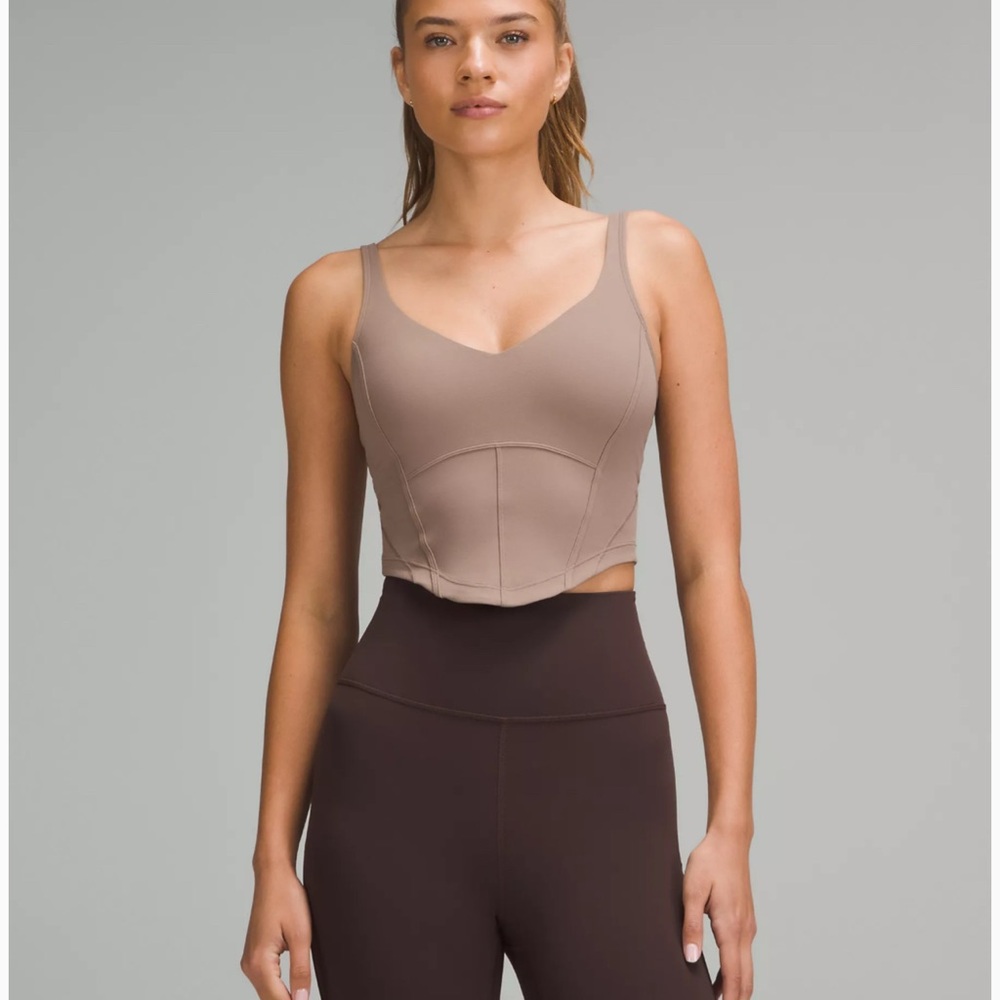 lululemon Align Corset Tank Top in Taupe